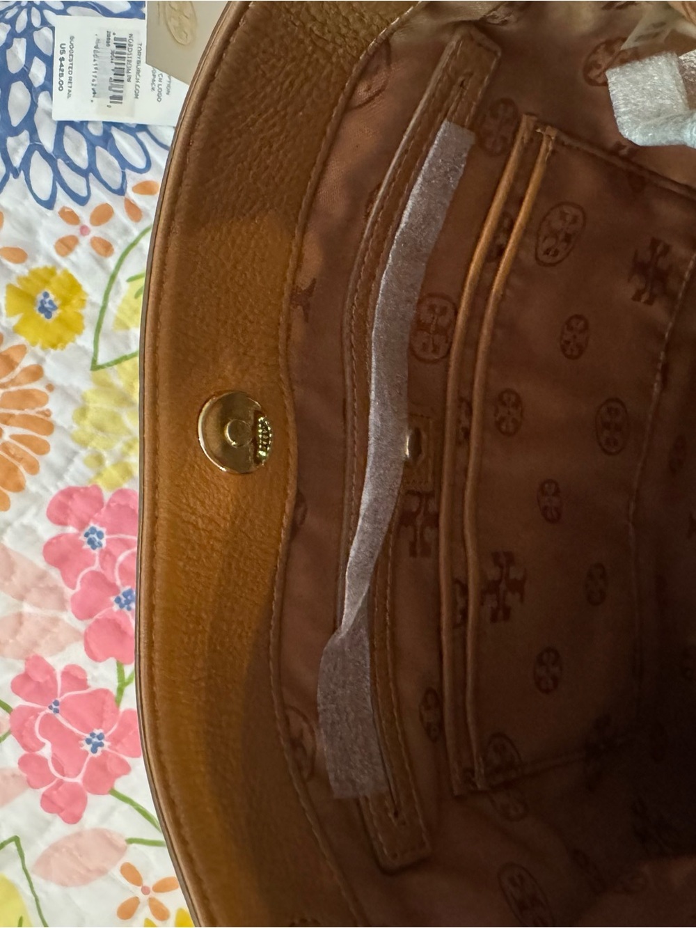 NWT Tory Burch Whipstitch Logo
Swingpack Leather Shoulder Bag
Crossbody - Picture 9 of 9